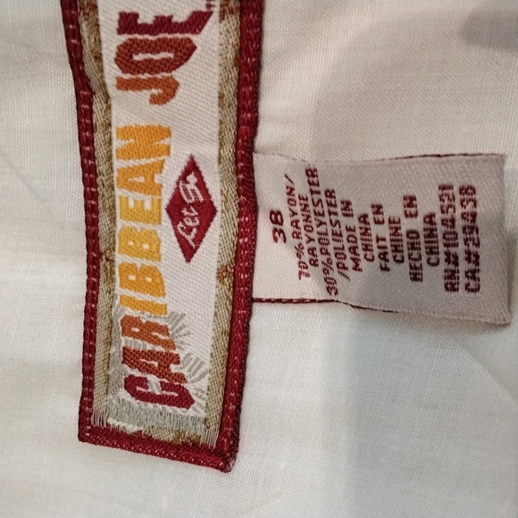 NWT Caribbean Joe Men's dress shorts, size 38 - Picture 7 of 10